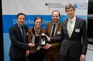 Martin Regler, Christine Krammer, Andreas Herschmann und Robert Baust gewinnen den 2. Platz des deutschen Kältepreises 2016