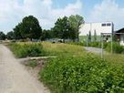 Sport- und Freizeitpark vorher: Das Gelände hinter dem Eisstadion und der Kletterhalle vor den Arbeiten zur Gartenschau