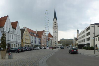 Ein Teil des Hauptplatzensembles