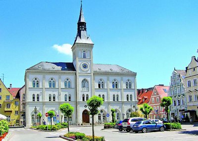 Als das Rathaus noch grau war.