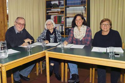 v.l.n.r: Erich Schlotter, Heidi Lempp, Petra Rathgeb, Christa Kuhn