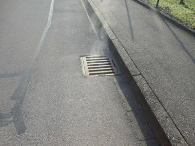 So sieht es aus, wenn der Kunstnebel austritt