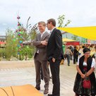 Stefan Eisenmann und Dr. Sebastian Brandmayr bei der Eröffnung der NiP 2017