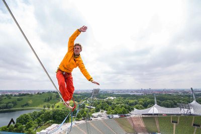 Slackline Lukas Irmler