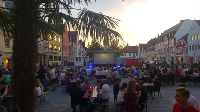 Kurzfilmnacht 2017 auf dem Hauptplatz