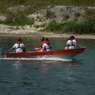 Übungsfahrt auf der Donau