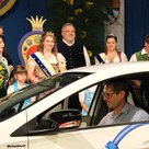 Sebastian Brandmayr fährt den königlichen Dienstwagen vor