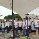 Beim Tag der Musikschulen auf der Gartenschau zeigten auch die jüngsten Musikschüler ihr Können. Fürs nächste Schuljahr gibt es noch freie Plätze bei der Musikalischen Früherziehung und auch bei den MusiKids.
