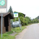 An der Bushaltestelle in Streitdorf hält ab dem 1. August auch der Ortsteil-Rufbus.