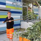 Bis zu seiner Ausbildung kann Florian Weingartner schon Geld als Ferienjobber verdienen
