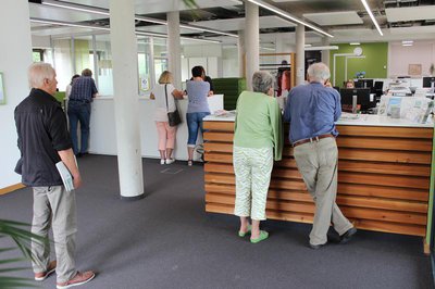 Persönliche Beratung im Kundencenter