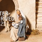 Kunstvolle Krippen beim Winterkulturweg 2021