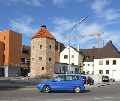 Denkmaltour durch Pfaffenhofens Kernstadt - mit Ursula Beyer -Treffpunkt am Hungerturm