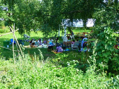 Picknick im Paradiesgarten