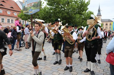 Volksfest: Standkonzert mit Ausmarsch zum Volksfestplatz