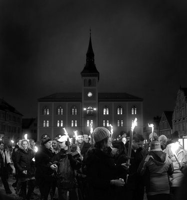 Acht Fackelstadtführungen zur Weihnachtszeit