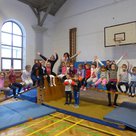 Viel Spaß macht das Vorschulkinderturnen für Fünf- und Sechsjährige.