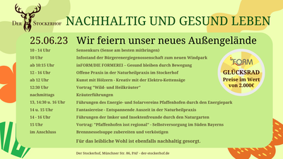 Nachhaltig und gesund leben am Stockerhof
