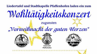 Wohltätigkeitskonzert zugunsten Vorweihnacht der guten Herzen