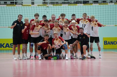 Volleyball-Testländerspiele der U18-Junioren: Deutschland gegen Frankreich
