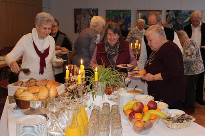 Neujahrsfrühstück