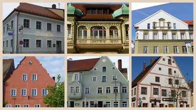 Oben: Salverbräu - Müllerbräu - Kramerbräu -
Unten: Jungbräu - Pfaffelbräu- Stegerbräu