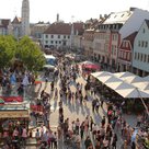 Bei der Langen Nacht der Kunst und Musik war überall in der Innenstadt etwas geboten.