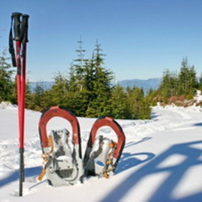 vhs-Veranstaltung: Schneeschuhwanderung für Spätaufsteher - mit lustiger Schlittenabfahrt