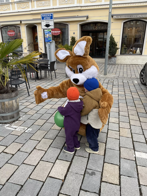 Osteraktion auf dem Pfaffenhofener Hauptplatz