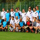 Das Team der Stadtverwaltung in blau, mit dem Gegnerteam von WipflerPlan in weiß.