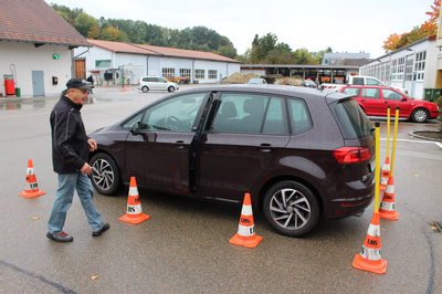 Fahrsicherheitstraining mit dem eigenen Auto