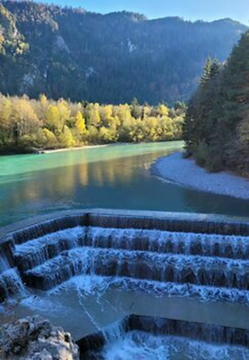 Lechfall, Walderlebniszentrum und Füssen