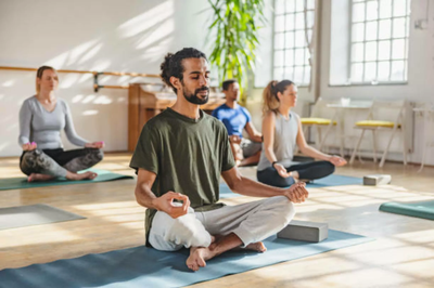 Yoga im Bürgerpark