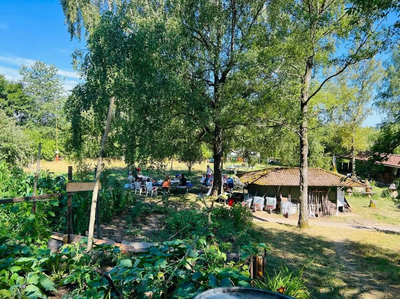 Picknick im ParadiesGarten zum Abschied