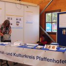 Der Vereinsstand auf der Messe "Gut leben - gut wohnen"