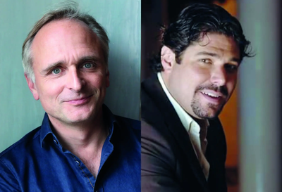 Links: Wolf-Michael Storz und Rechts: Rafael Cavero