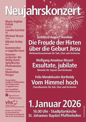 Neujahrskonzert 1. Januar 2026