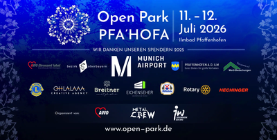 Open Park PFA’HOFA 2026 Kulturfestival