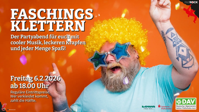 Faschingsklettern im PAFRock