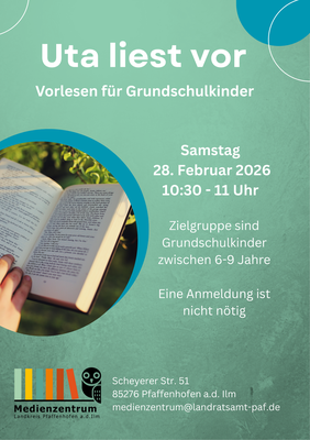 Uta liest vor - Vorlesen für Grundschulkinder