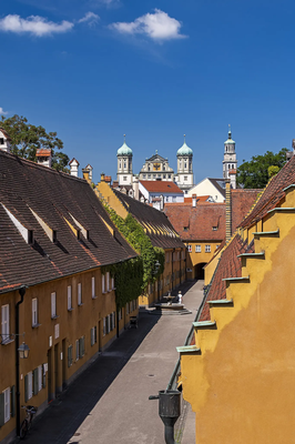 Augsburg Fuggerei und Blumenpark Dehner