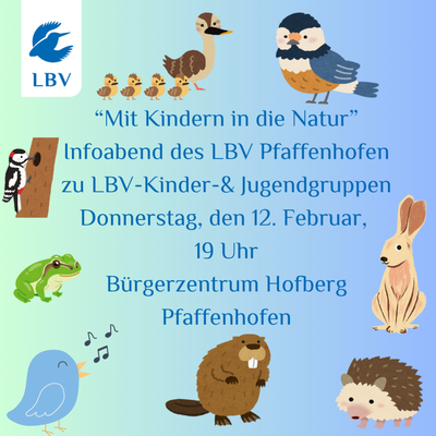 Infoabend zu Kinder und Jugendarbeit im LBV