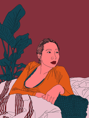 Lea Ndreka, Que-Linh, digitale Zeichnung