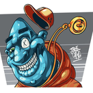  Andreas Dill: „Stickerboys“, Digitale Zeichnung, 2026