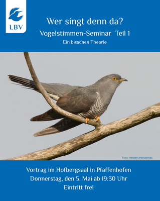 Wer singt denn da? Vogelstimmen-Seminar Teil 1