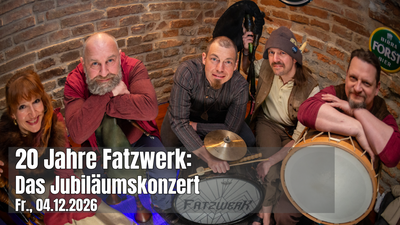 Fatzwerk-Fans aufgepasst: 20 Jahre Jubiläum bei Uns!