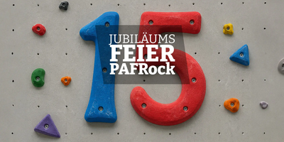 Jubiläumsfeier 15 Jahre Kletterzentrum PAFRock