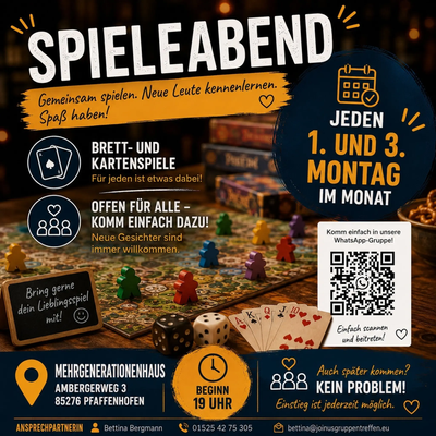 Spieleabend in Pfaffenhofen