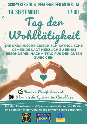 Ukrainische Benefizveranstaltung zum „Tag der Wohltätigkeit“