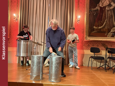 Städtische Musikschule: Wir trommeln auf